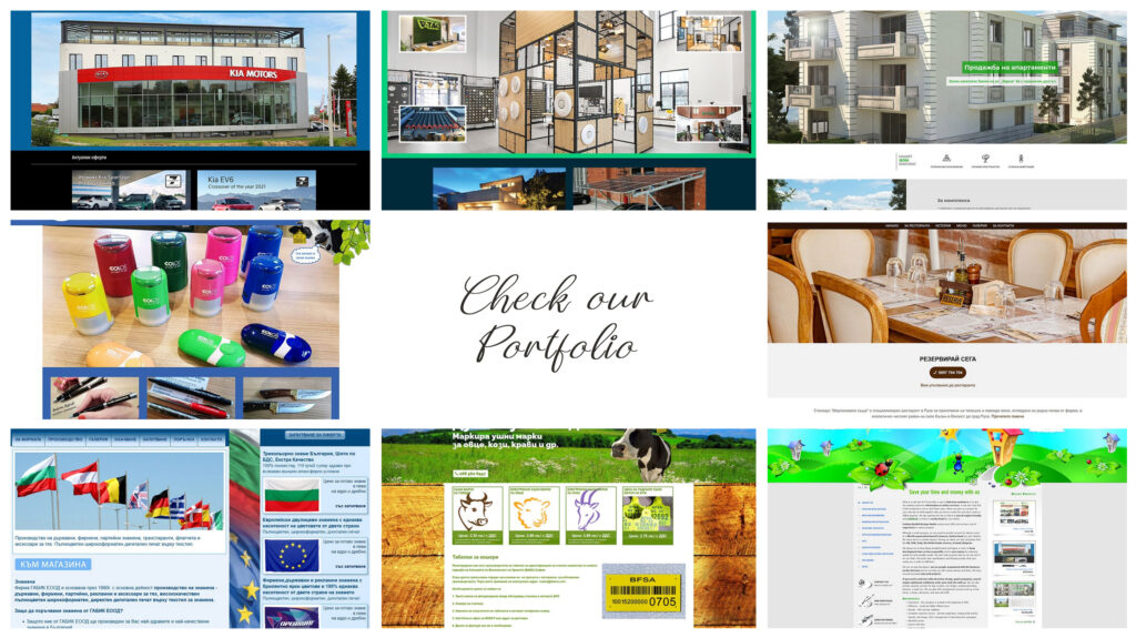 Web design portfolio